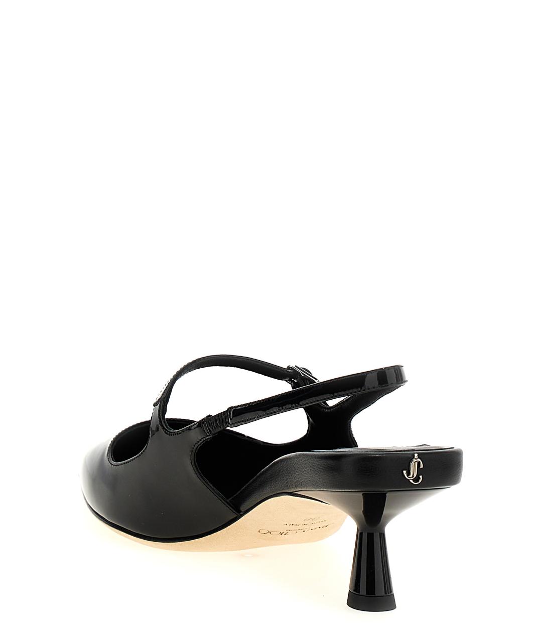 JIMMY CHOO Черные кожаные туфли, фото 3