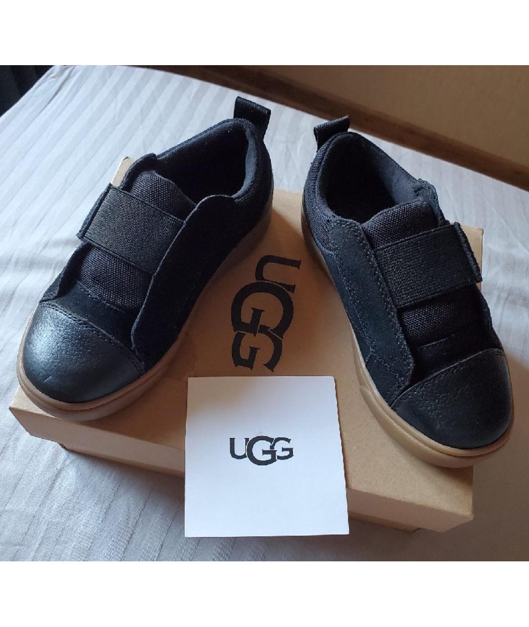 UGG AUSTRALIA KIDS Черные кеды, фото 6