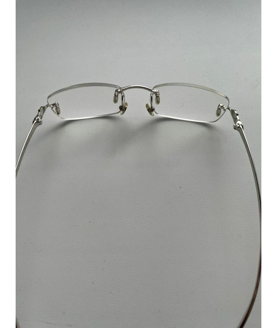 CARTIER Серебряные металлические солнцезащитные очки, фото 8