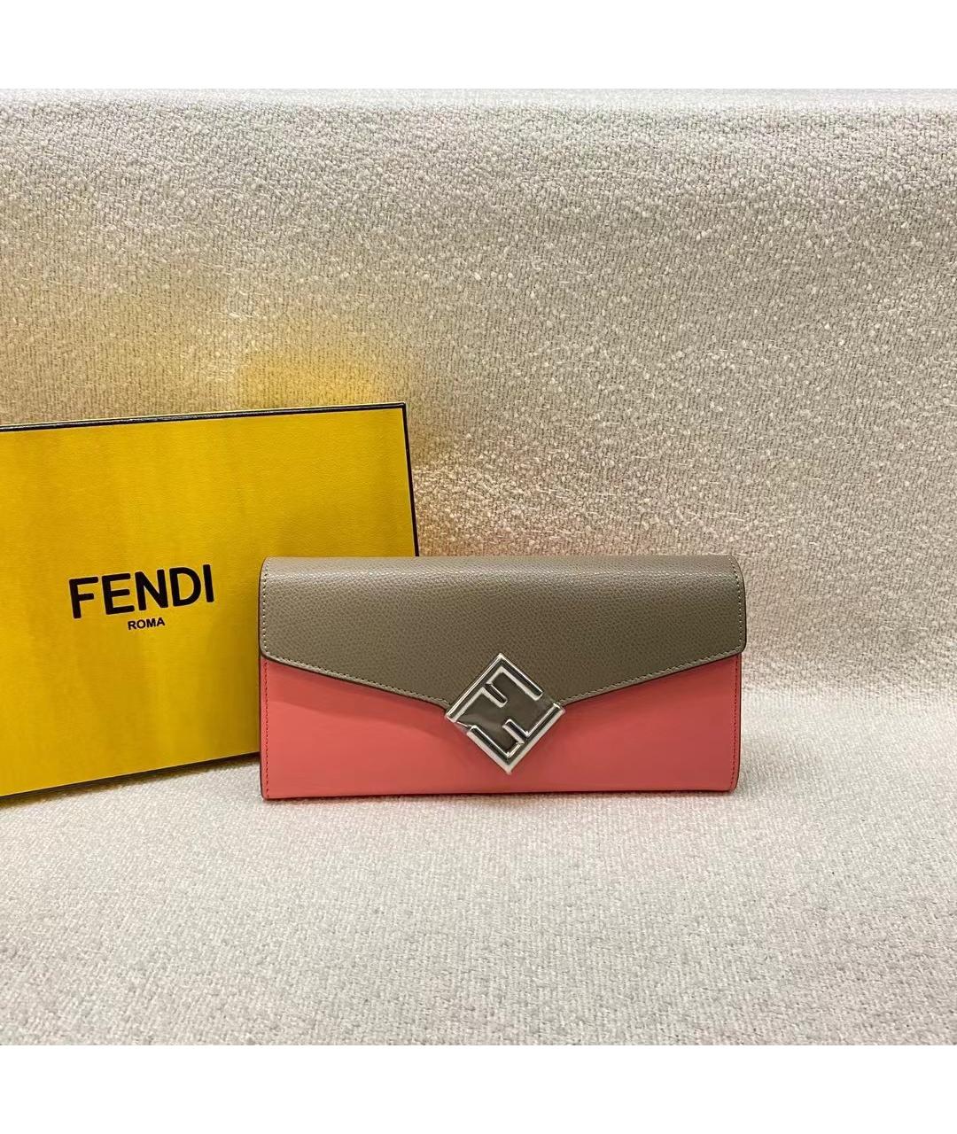 FENDI Розовая сумка через плечо, фото 2