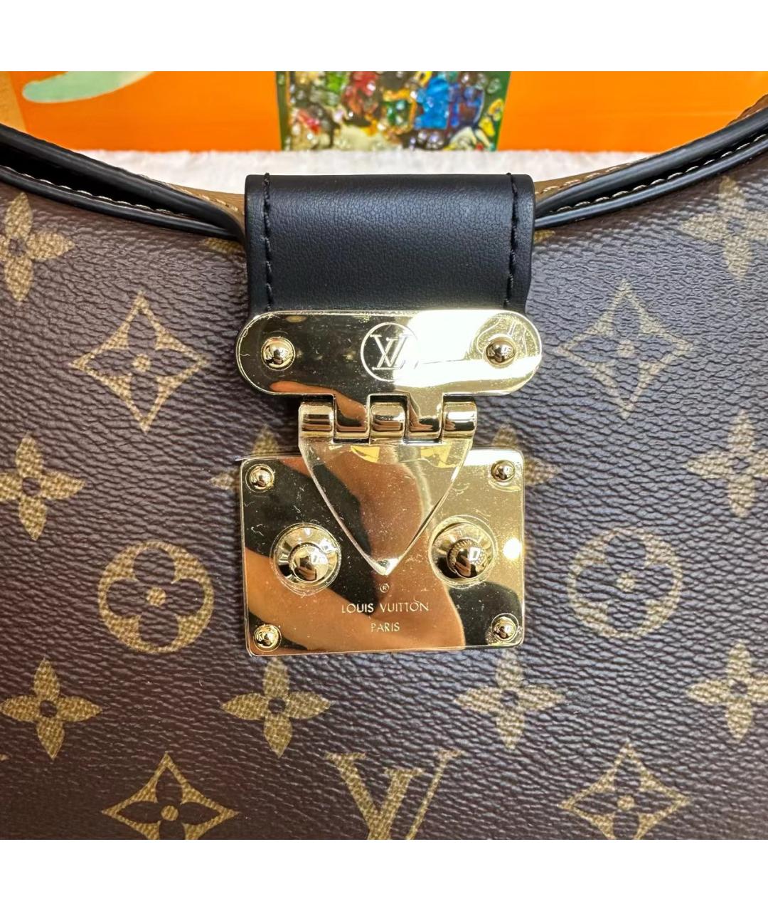 LOUIS VUITTON Коричневая сумка через плечо, фото 2