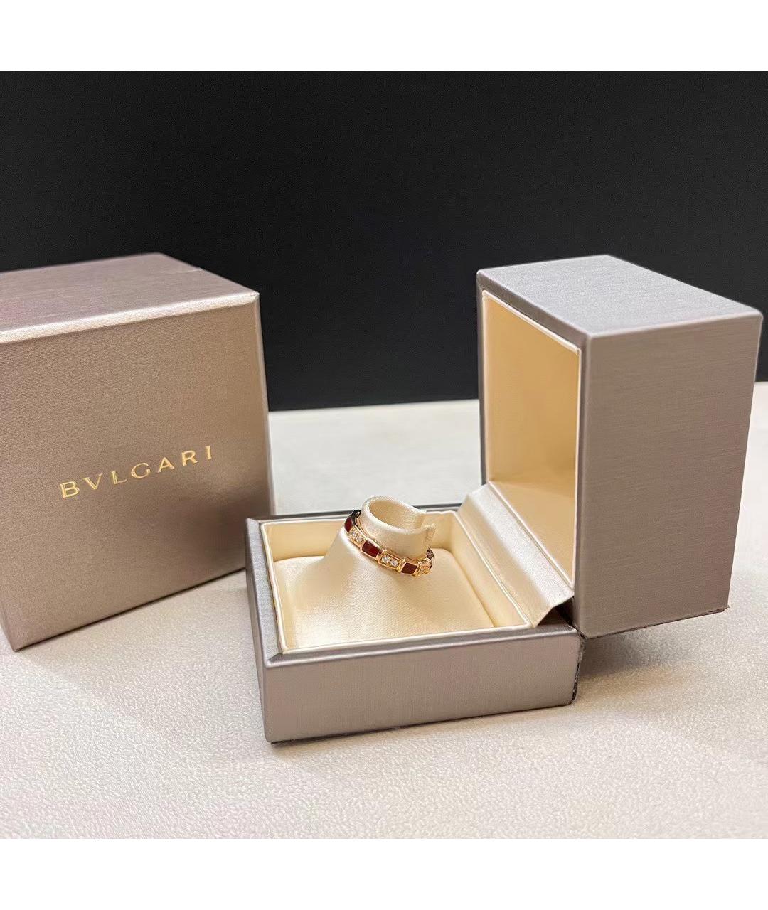 BVLGARI Золотое кольцо из розового золота, фото 7