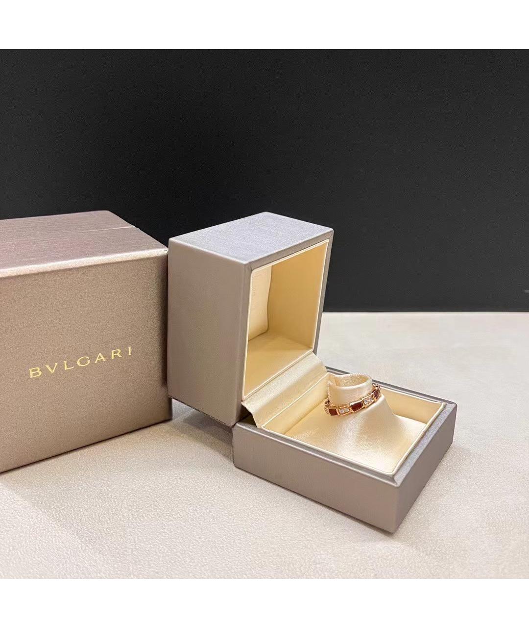 BVLGARI Золотое кольцо из розового золота, фото 8