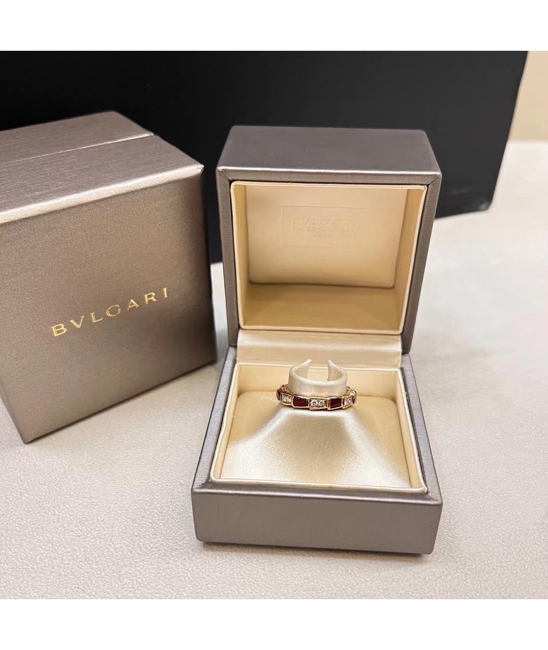 BVLGARI Золотое кольцо из розового золота, фото 3