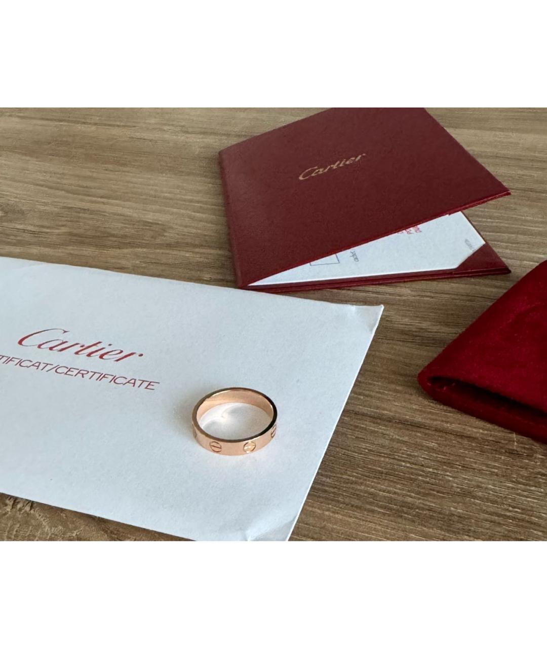 CARTIER Золотое кольцо из розового золота, фото 5