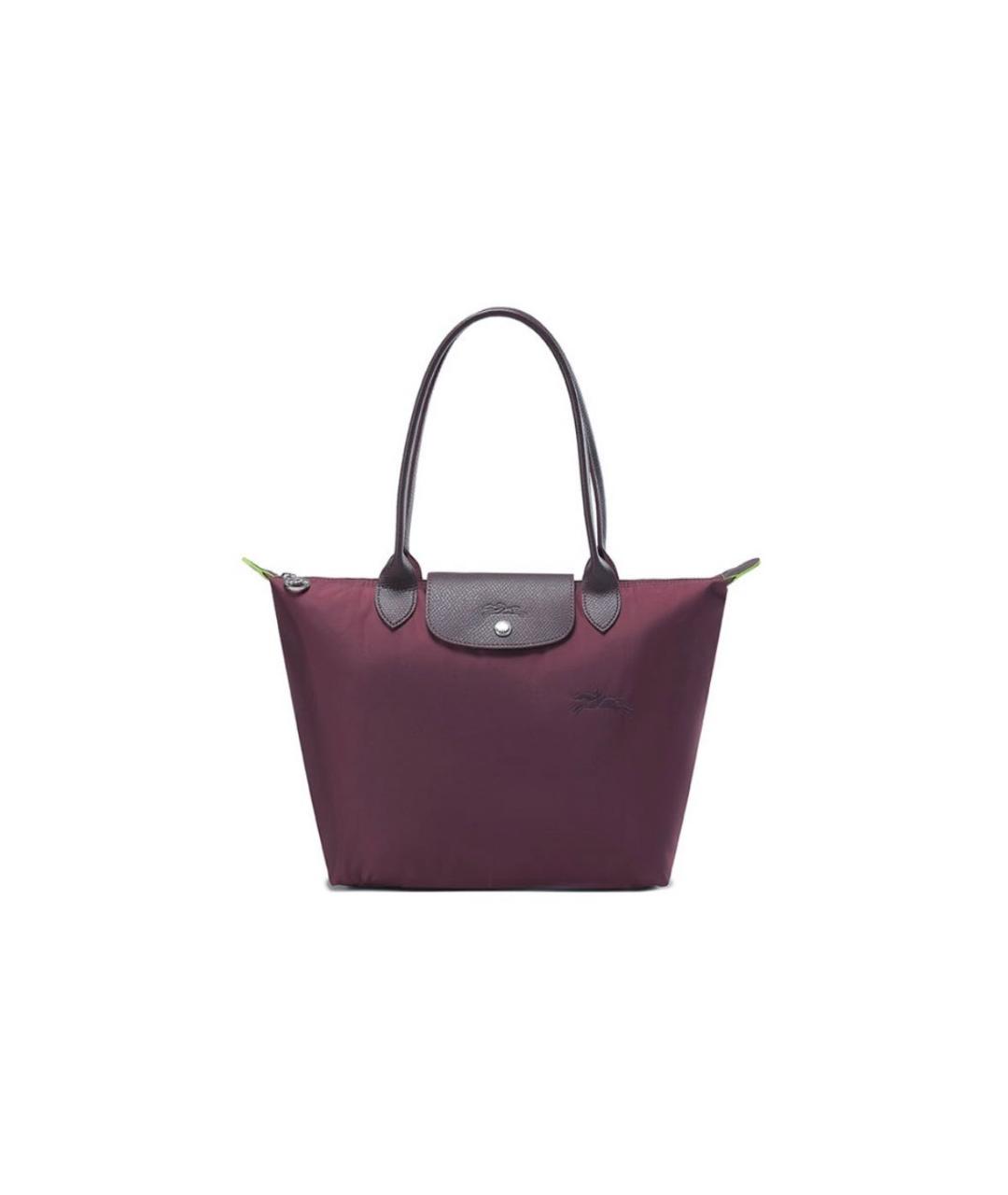 LONGCHAMP Бордовая сумка тоут, фото 4