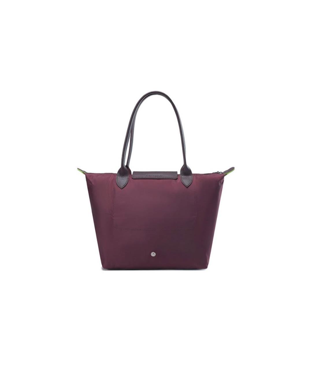 LONGCHAMP Бордовая сумка тоут, фото 3