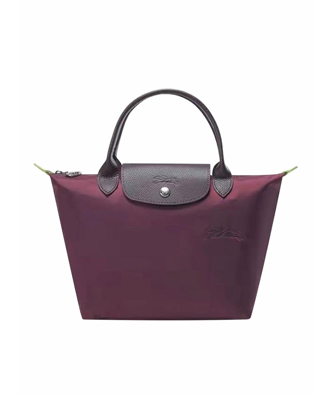 LONGCHAMP Бордовая сумка тоут, фото 1