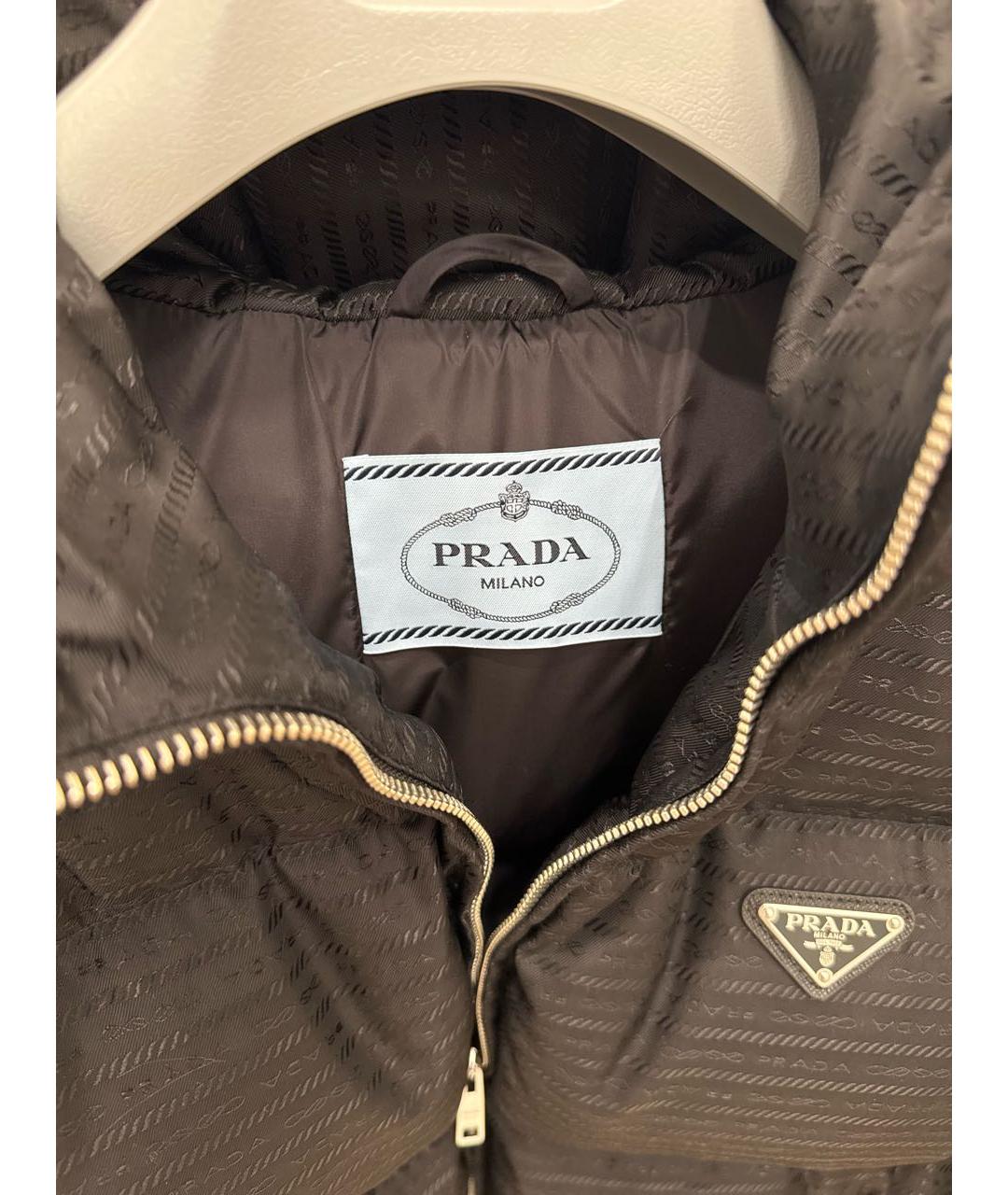 PRADA Черный пуховик, фото 3