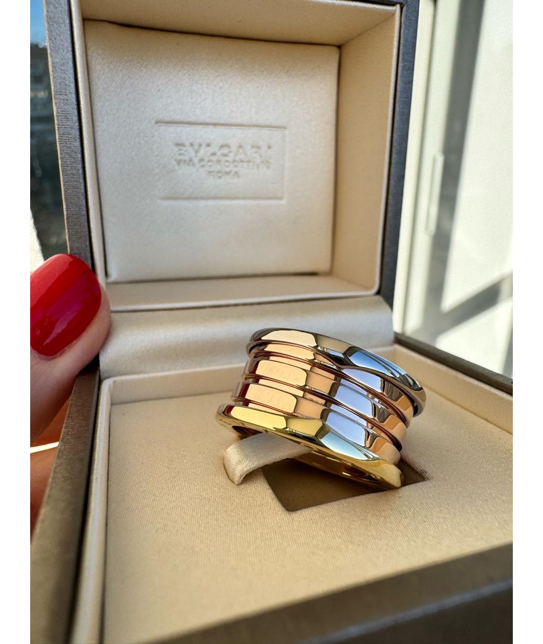 BVLGARI Золотое кольцо из желтого золота, фото 5