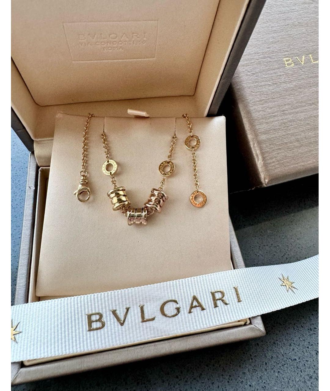 BVLGARI Золотой браслет из желтого золота, фото 7