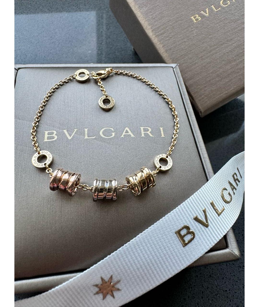 BVLGARI Золотой браслет из желтого золота, фото 2