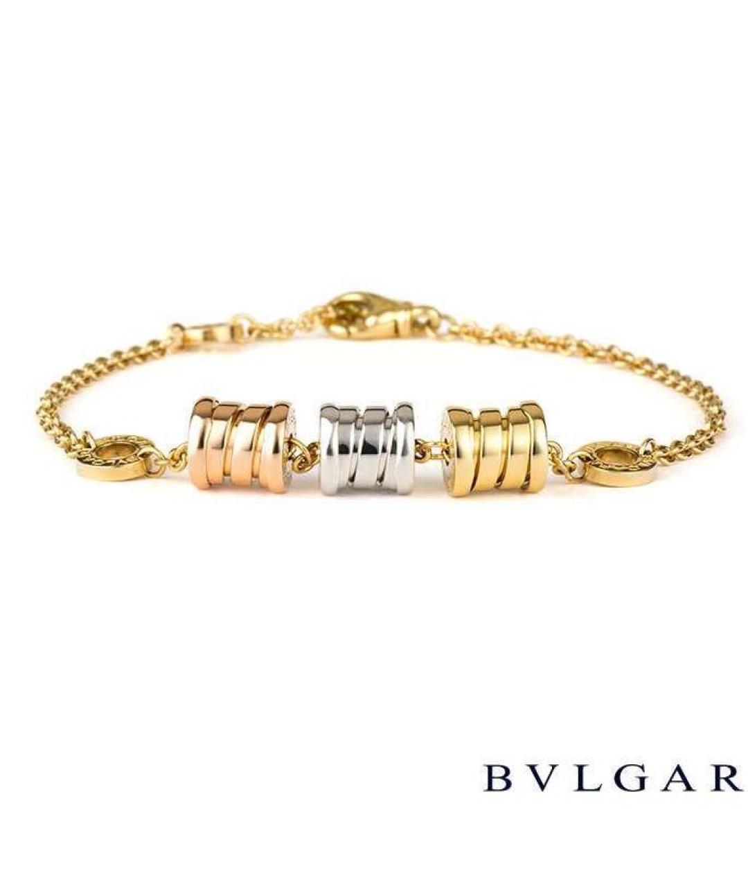 BVLGARI Золотой браслет из желтого золота, фото 9