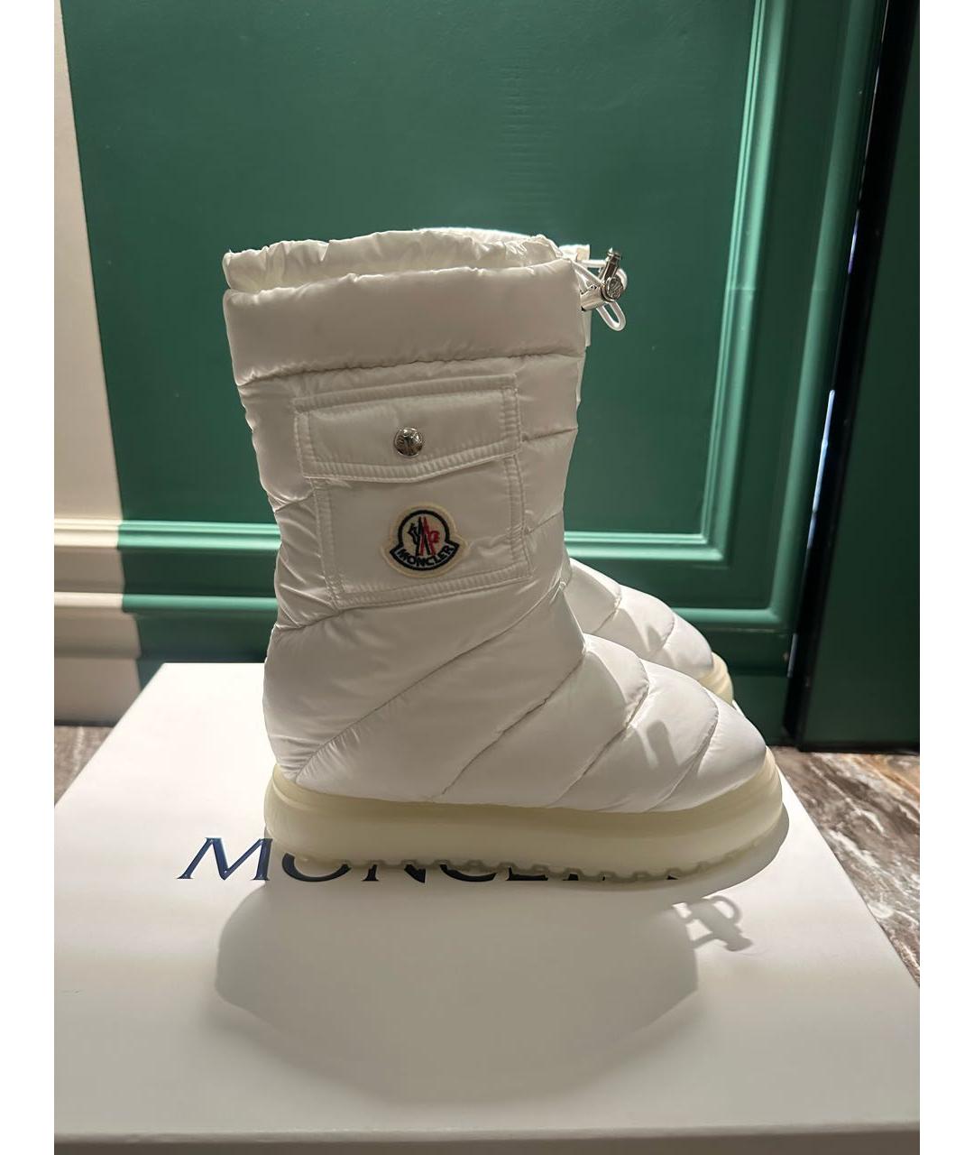 MONCLER Белые полусапоги, фото 2