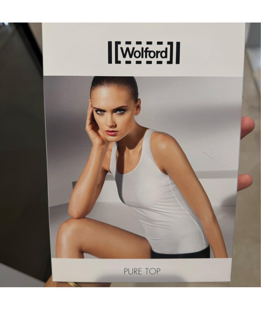 WOLFORD Черное хлопковое боди, фото 3