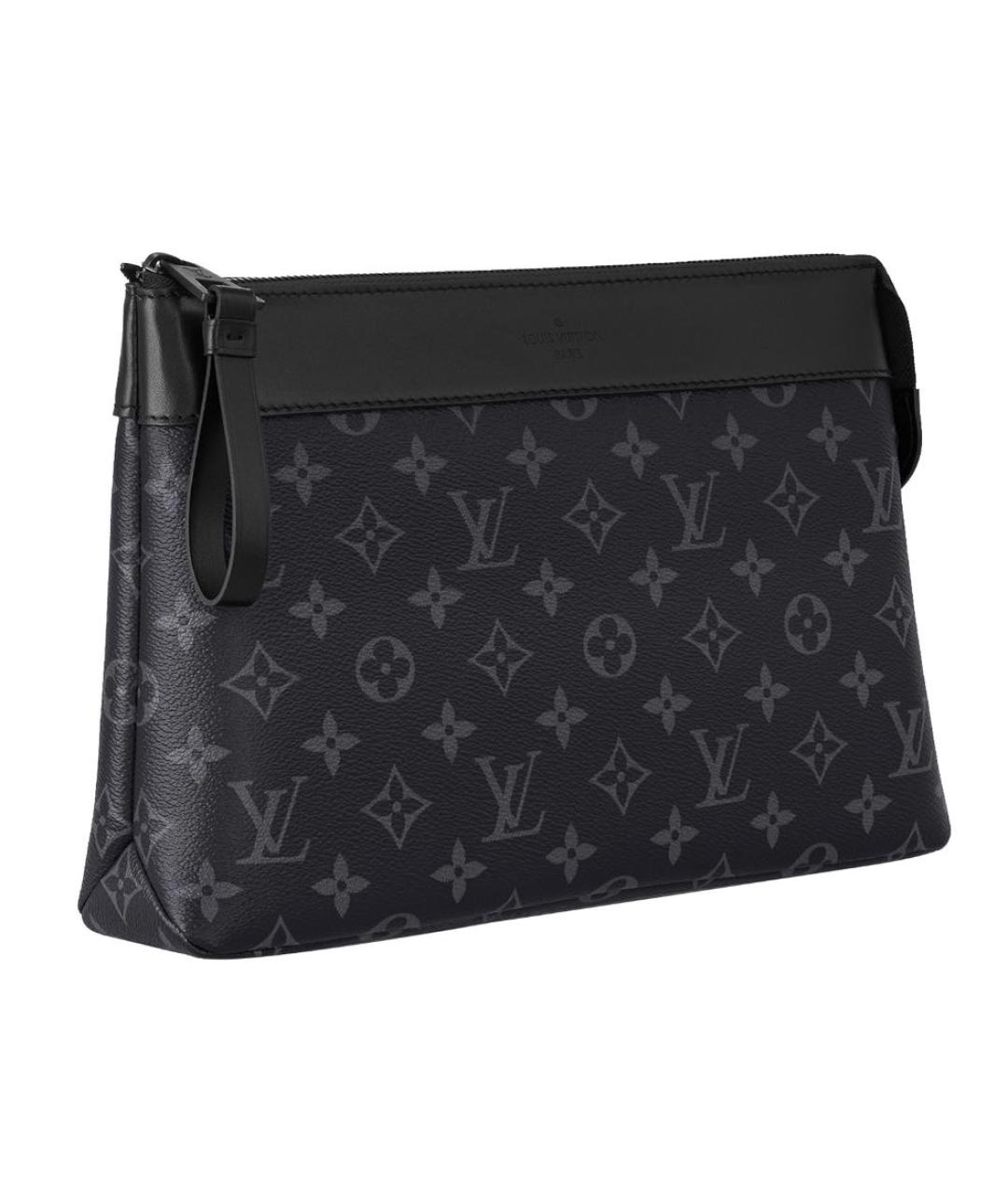 LOUIS VUITTON Антрацитовая папка для документов, фото 2