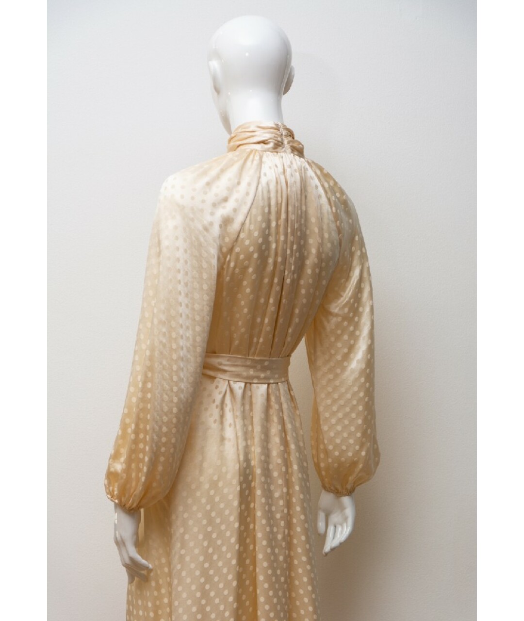ZIMMERMANN Бежевое шелковое платье, фото 5