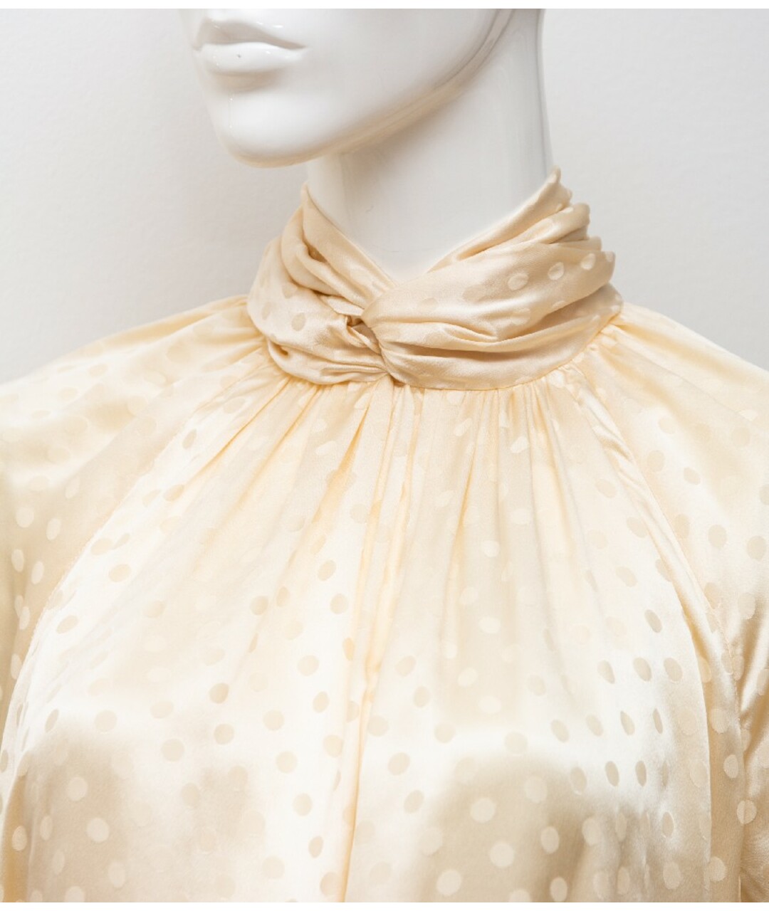 ZIMMERMANN Бежевое шелковое платье, фото 3