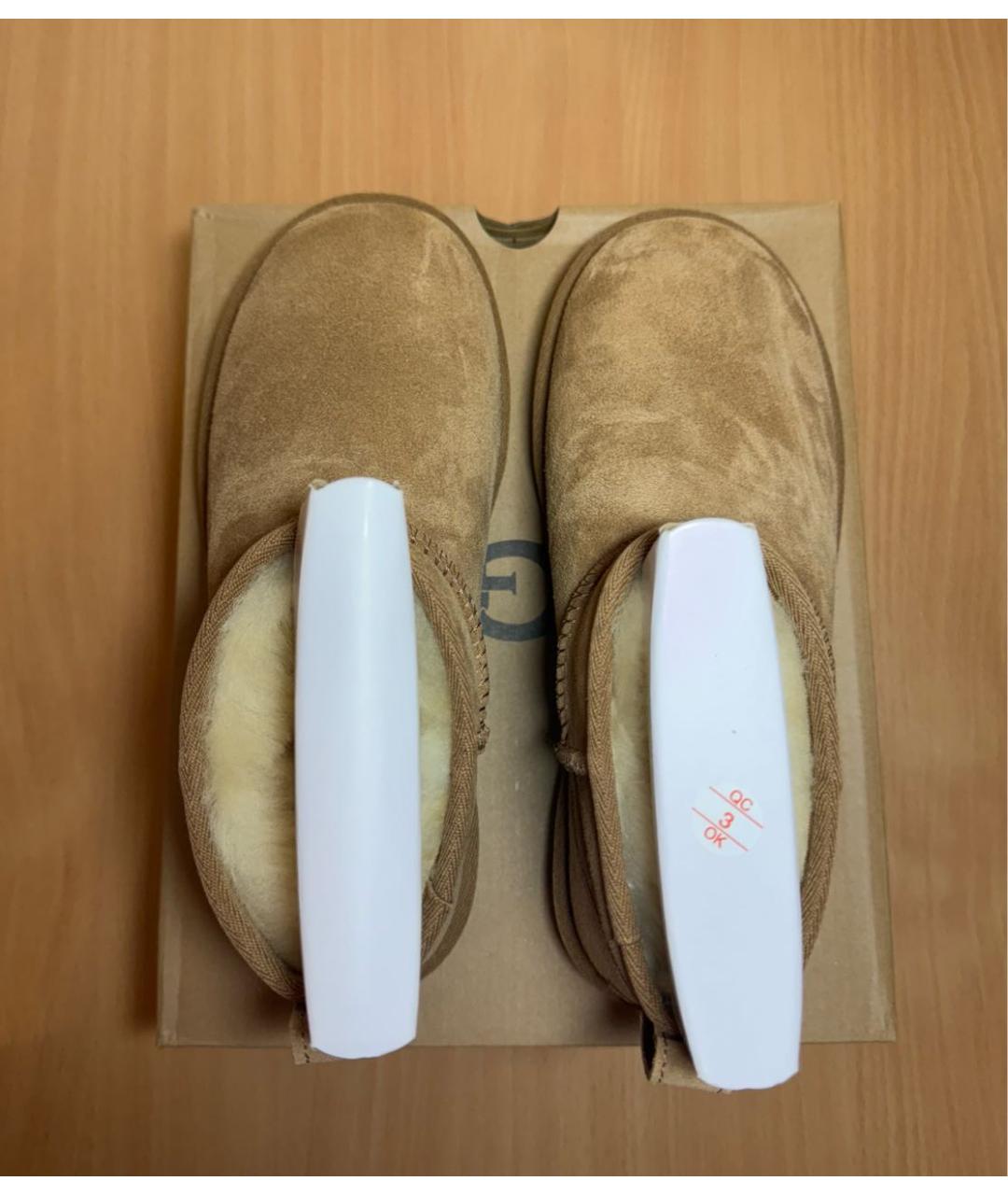 UGG AUSTRALIA Оранжевое замшевые ботинки, фото 3
