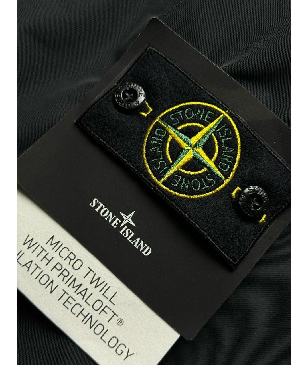 STONE ISLAND Черная куртка, фото 6