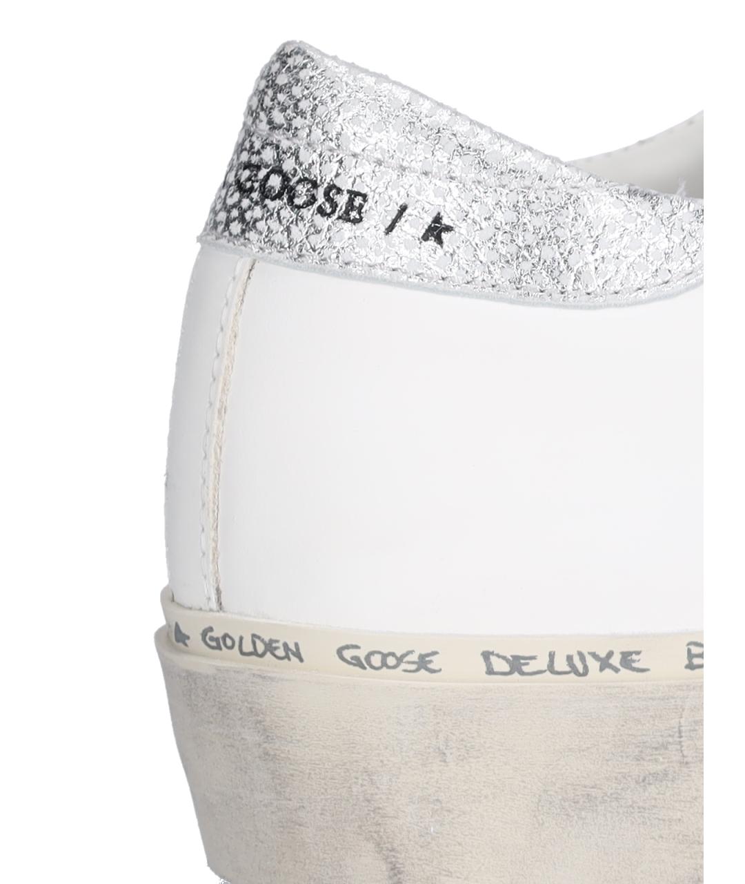 GOLDEN GOOSE DELUXE BRAND Белые кожаные кеды, фото 3