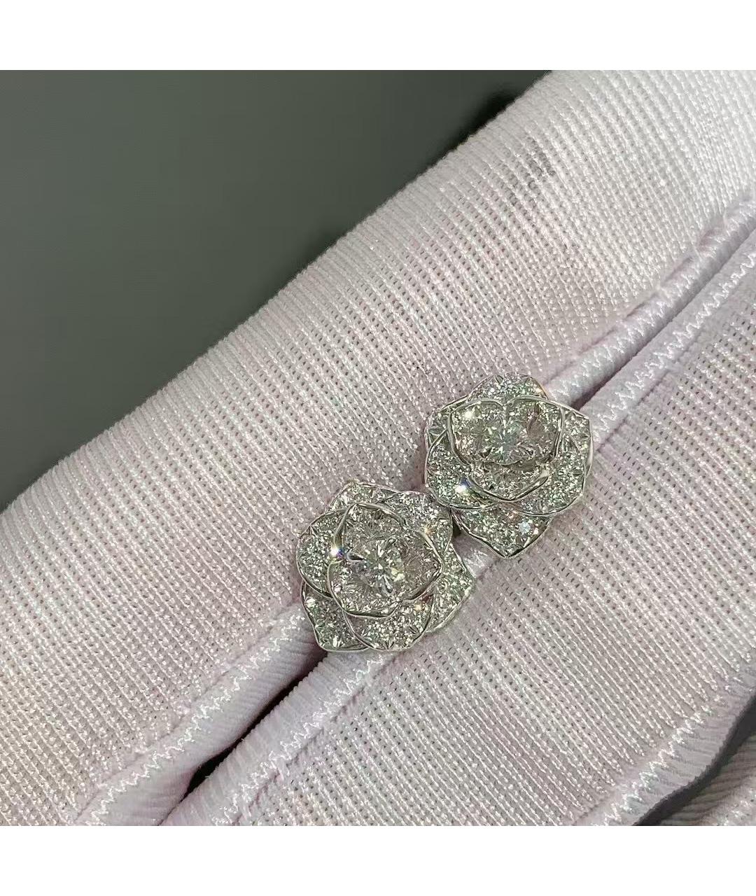 PIAGET Серьги из белого золота, фото 6