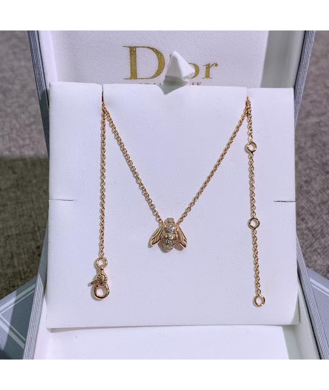 CHRISTIAN DIOR Колье из розового золота, фото 7