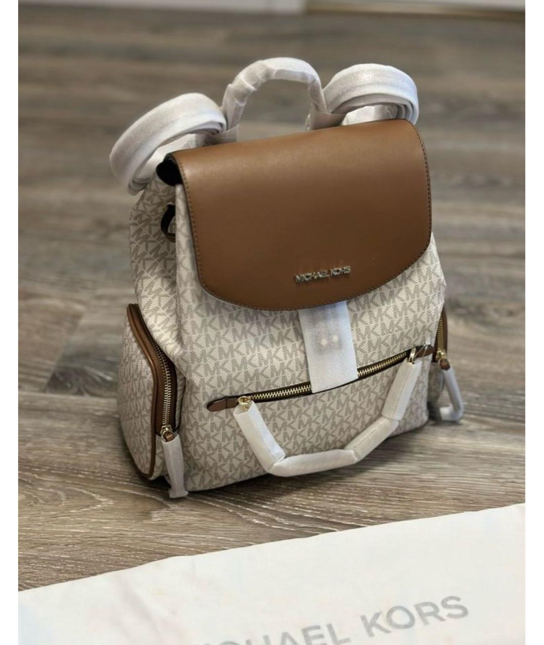MICHAEL KORS Бежевый рюкзак, фото 2