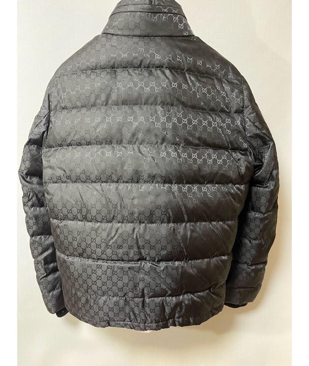 GUCCI Черная полиэстеровая куртка, фото 2