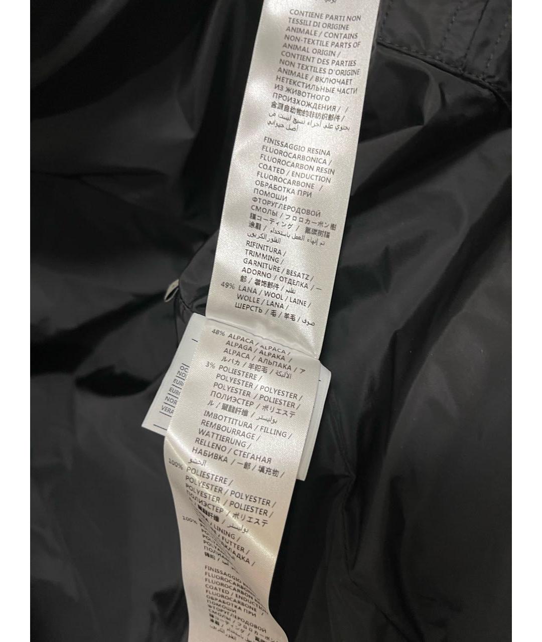 GUCCI Черная полиэстеровая куртка, фото 5