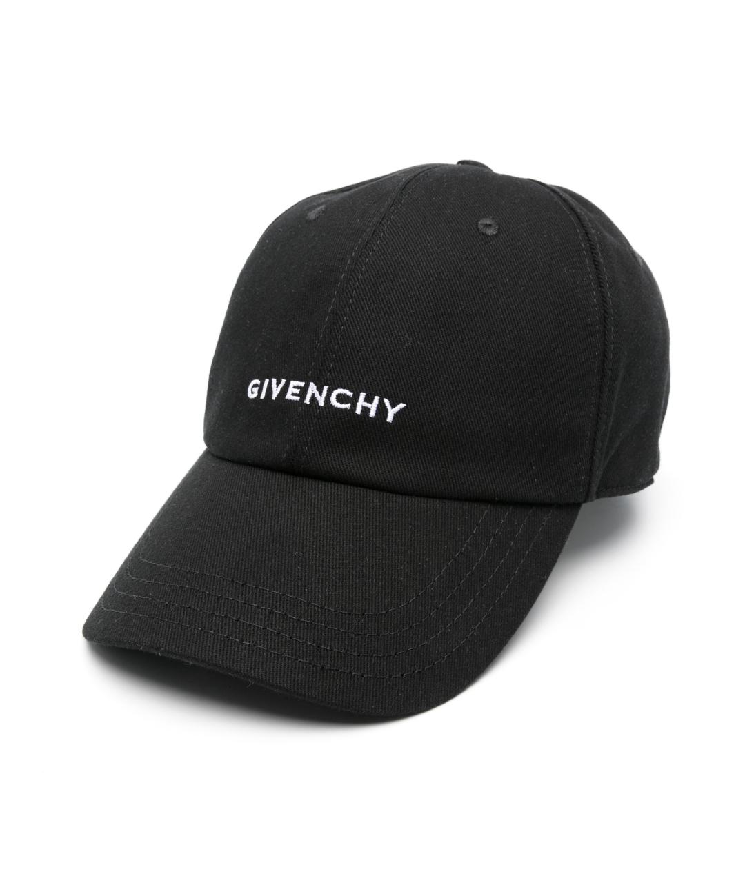 GIVENCHY Черная хлопковая кепка/бейсболка, фото 1