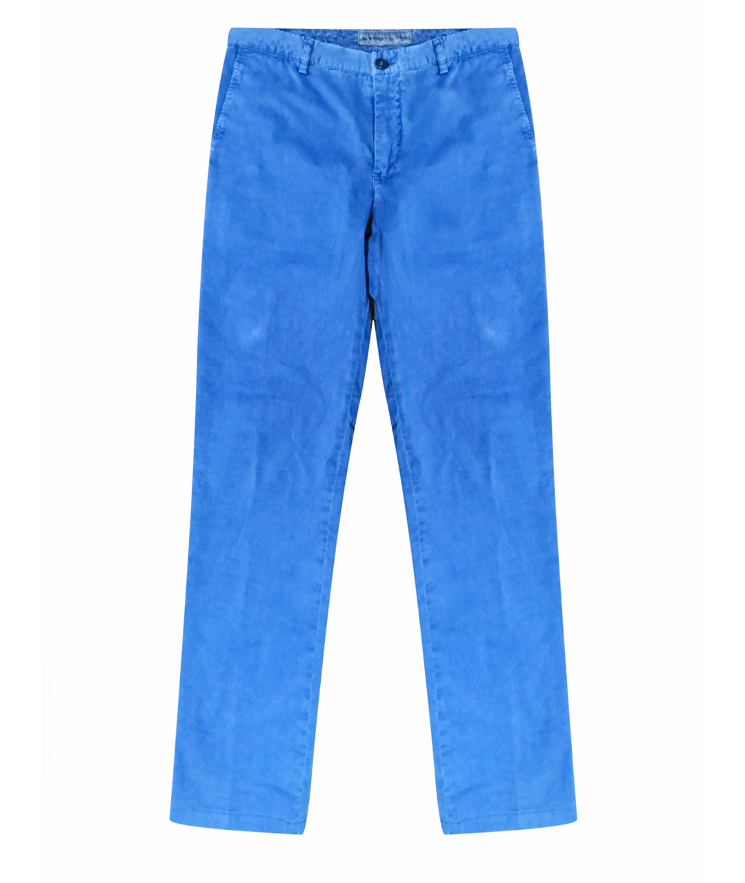 ETRO Голубые хлопко-эластановые брюки чинос, фото 1