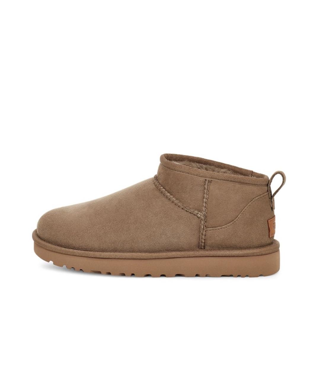 UGG AUSTRALIA Хаки замшевые ботинки, фото 5