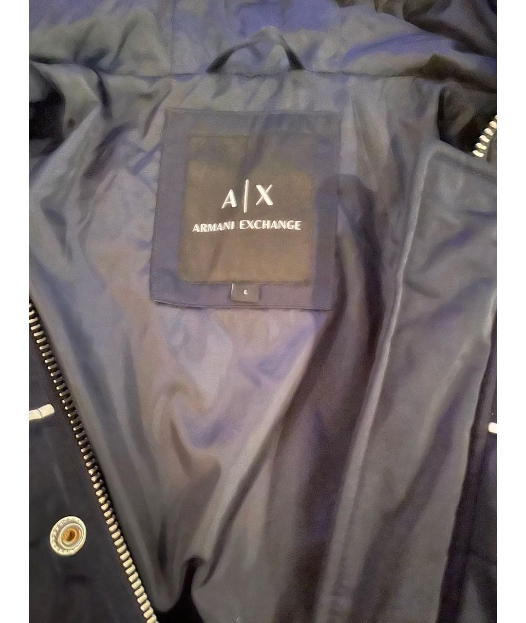 ARMANI EXCHANGE Темно-синяя куртка, фото 3