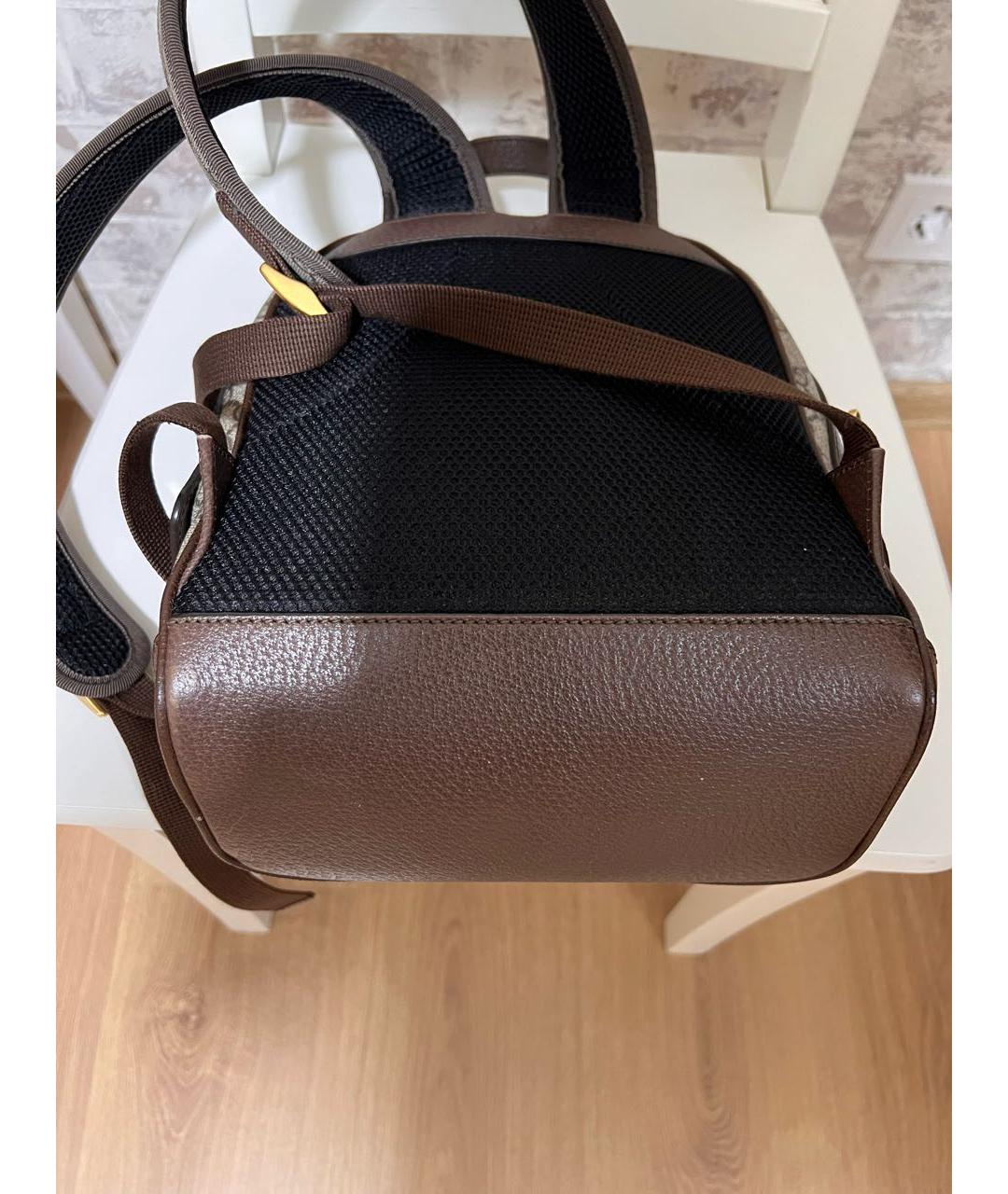 GUCCI Коричневый рюкзак, фото 6