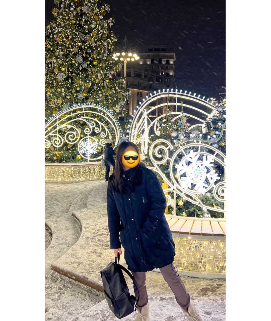 BOGNER Темно-синяя полиэстеровая парка, фото 8