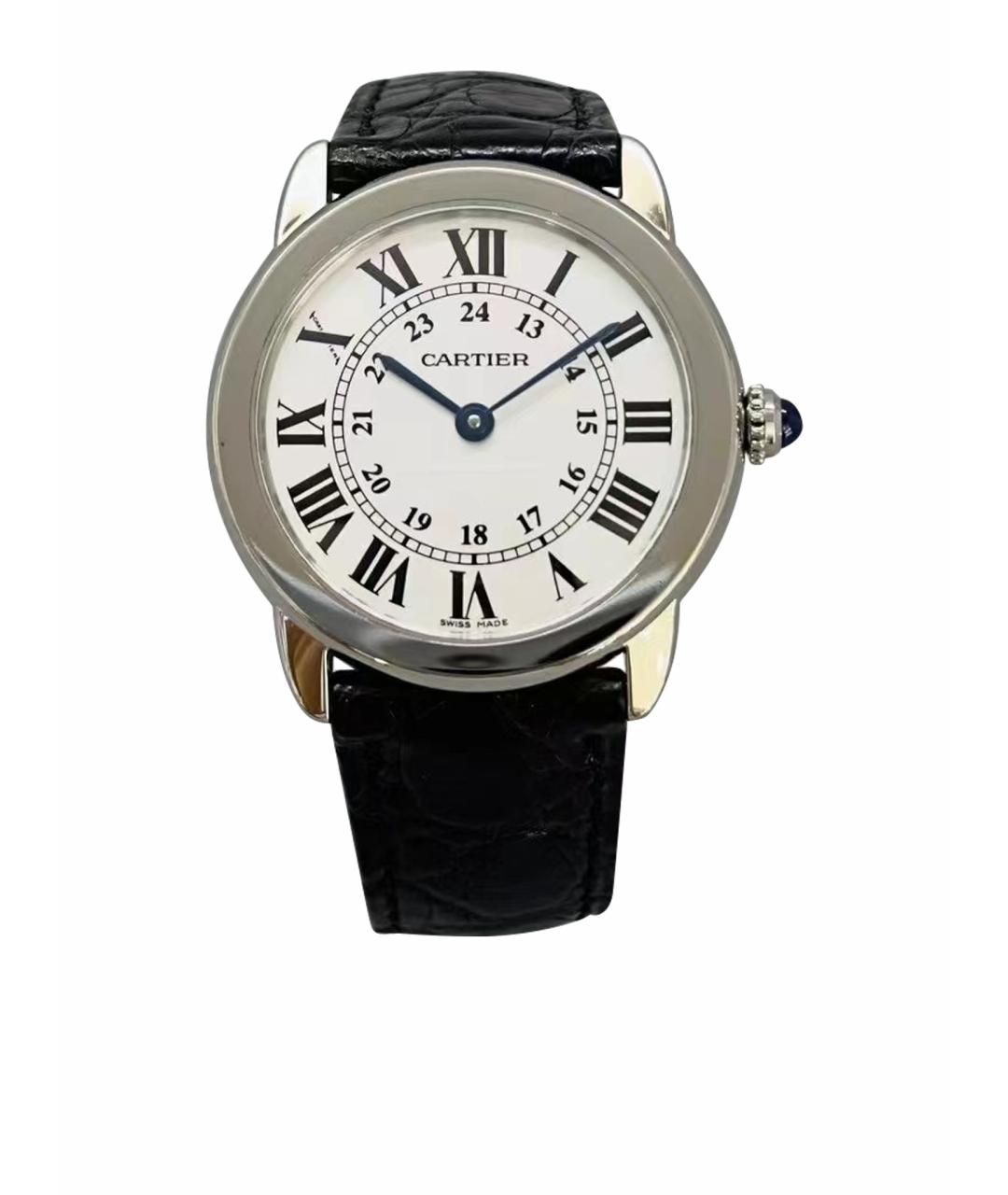 CARTIER Белые часы, фото 1