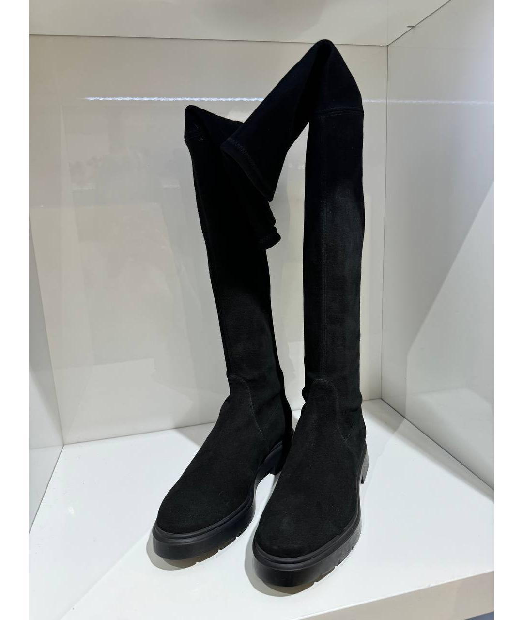 STUART WEITZMAN Черные сапоги, фото 2