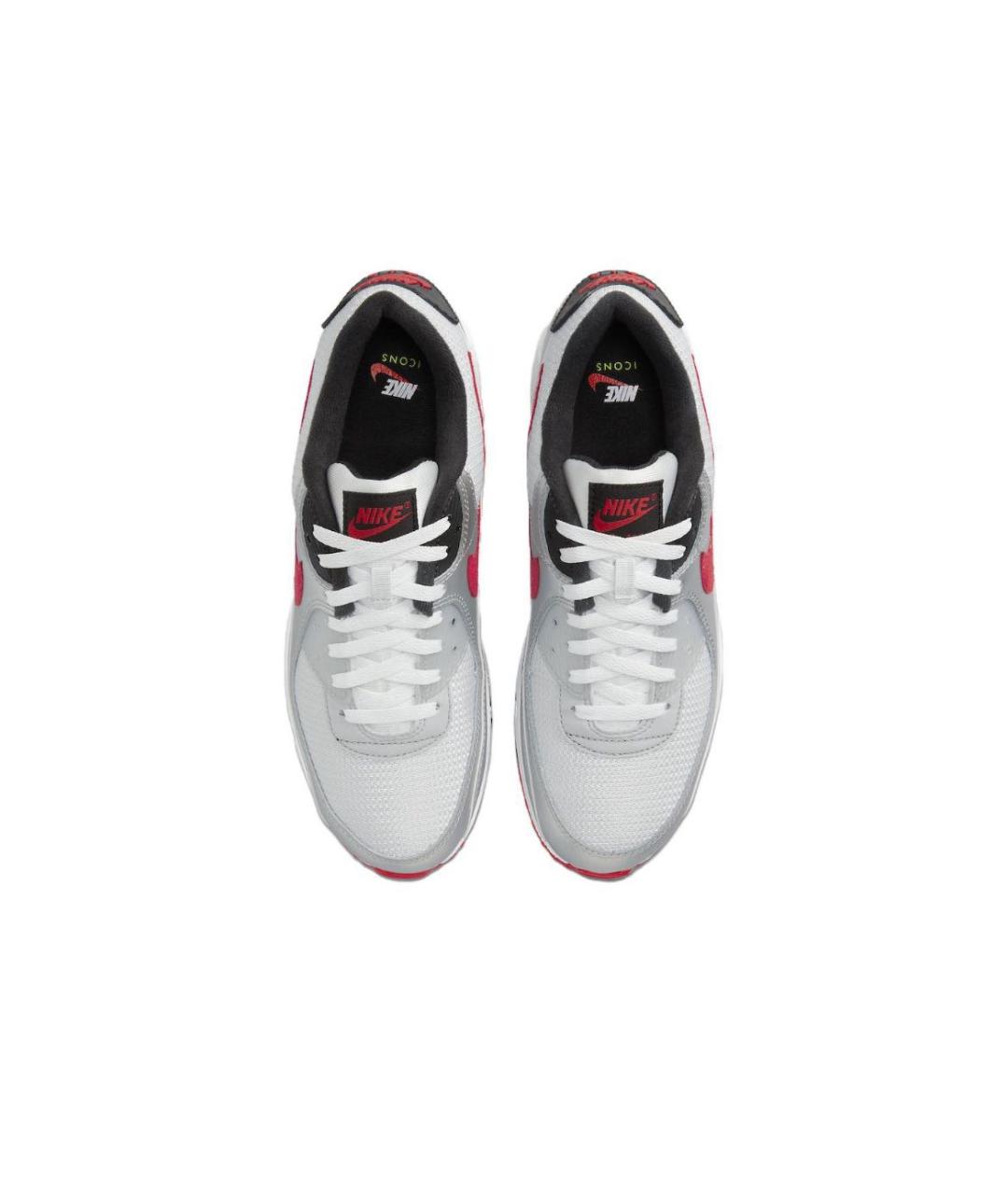 NIKE Серебряные низкие кроссовки / кеды, фото 3