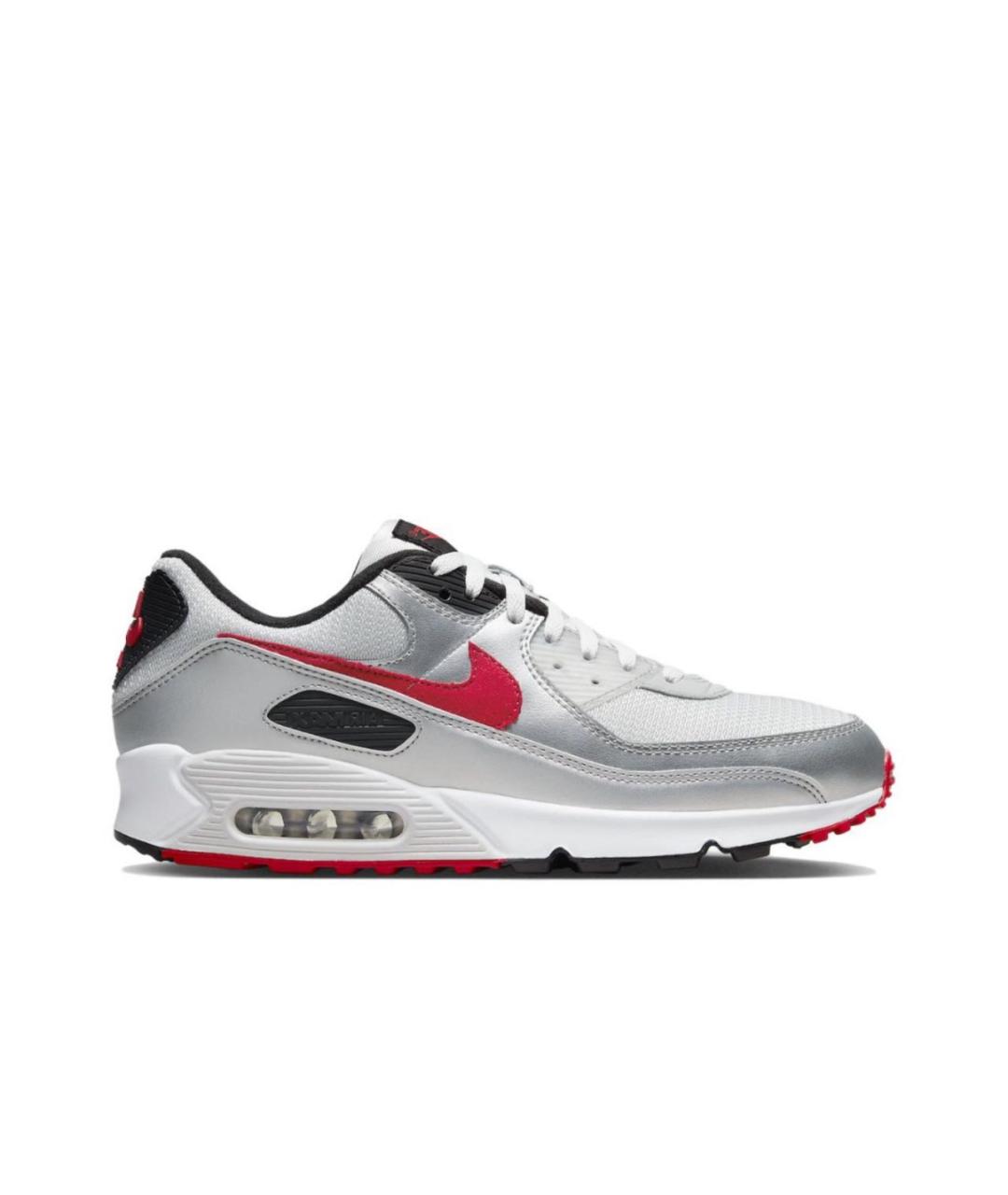 NIKE Серебряные низкие кроссовки / кеды, фото 1