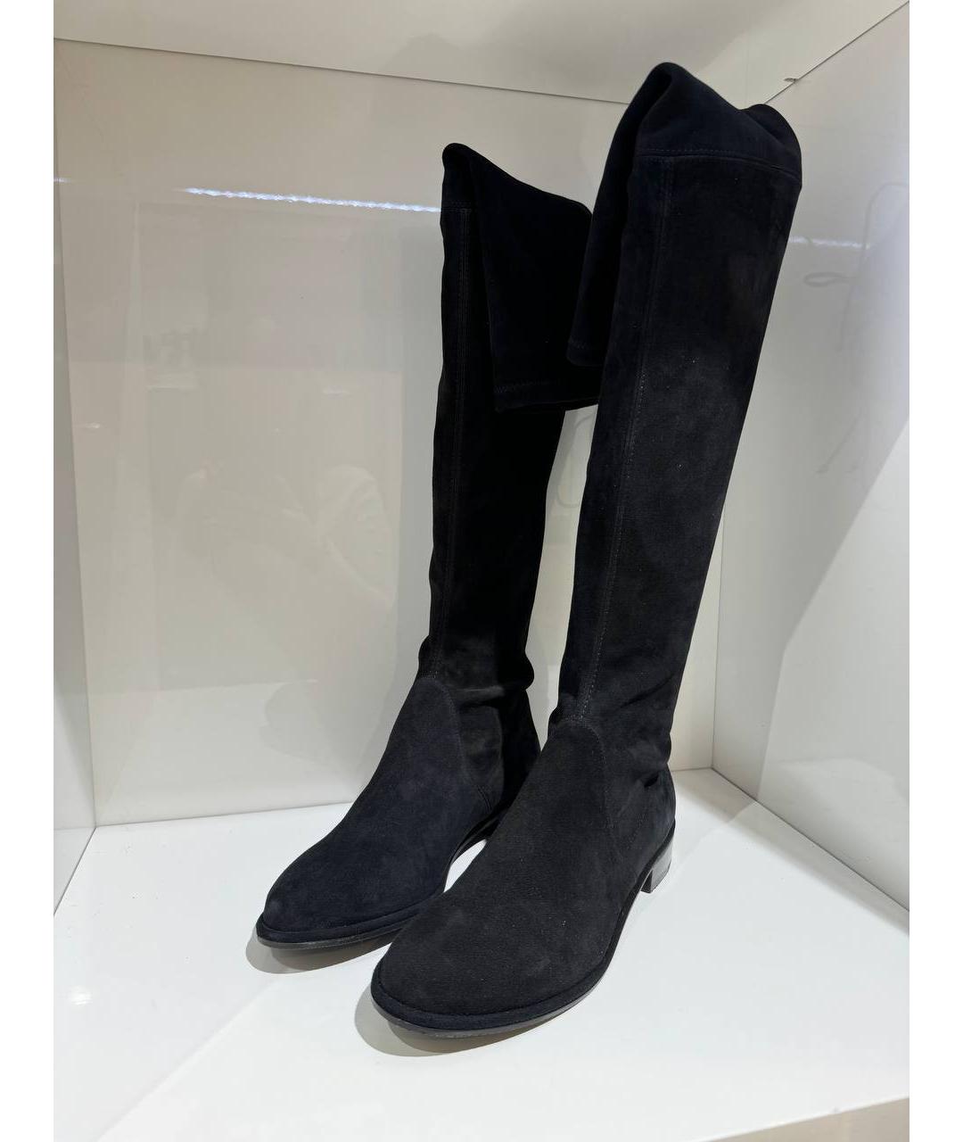 STUART WEITZMAN Черные сапоги, фото 2