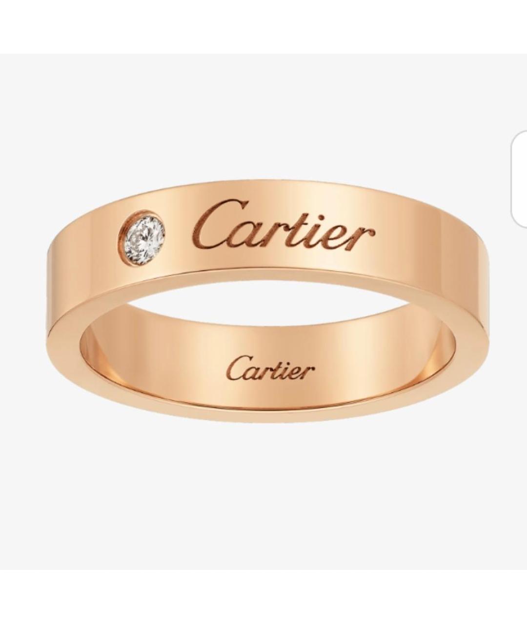 CARTIER Золотое кольцо из розового золота, фото 7