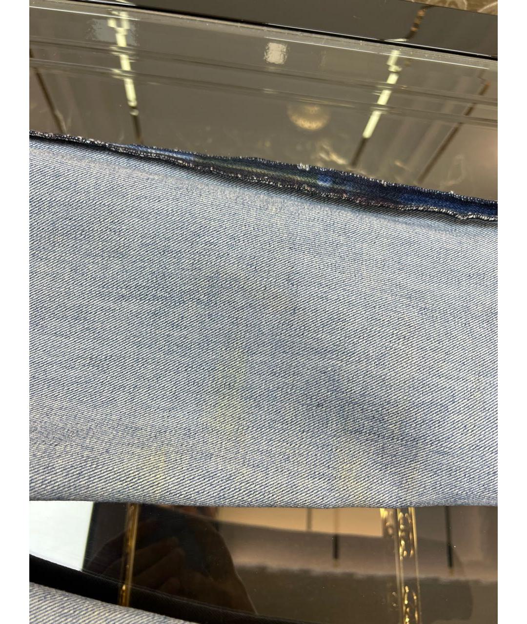 CHANEL Синие прямые джинсы, фото 7