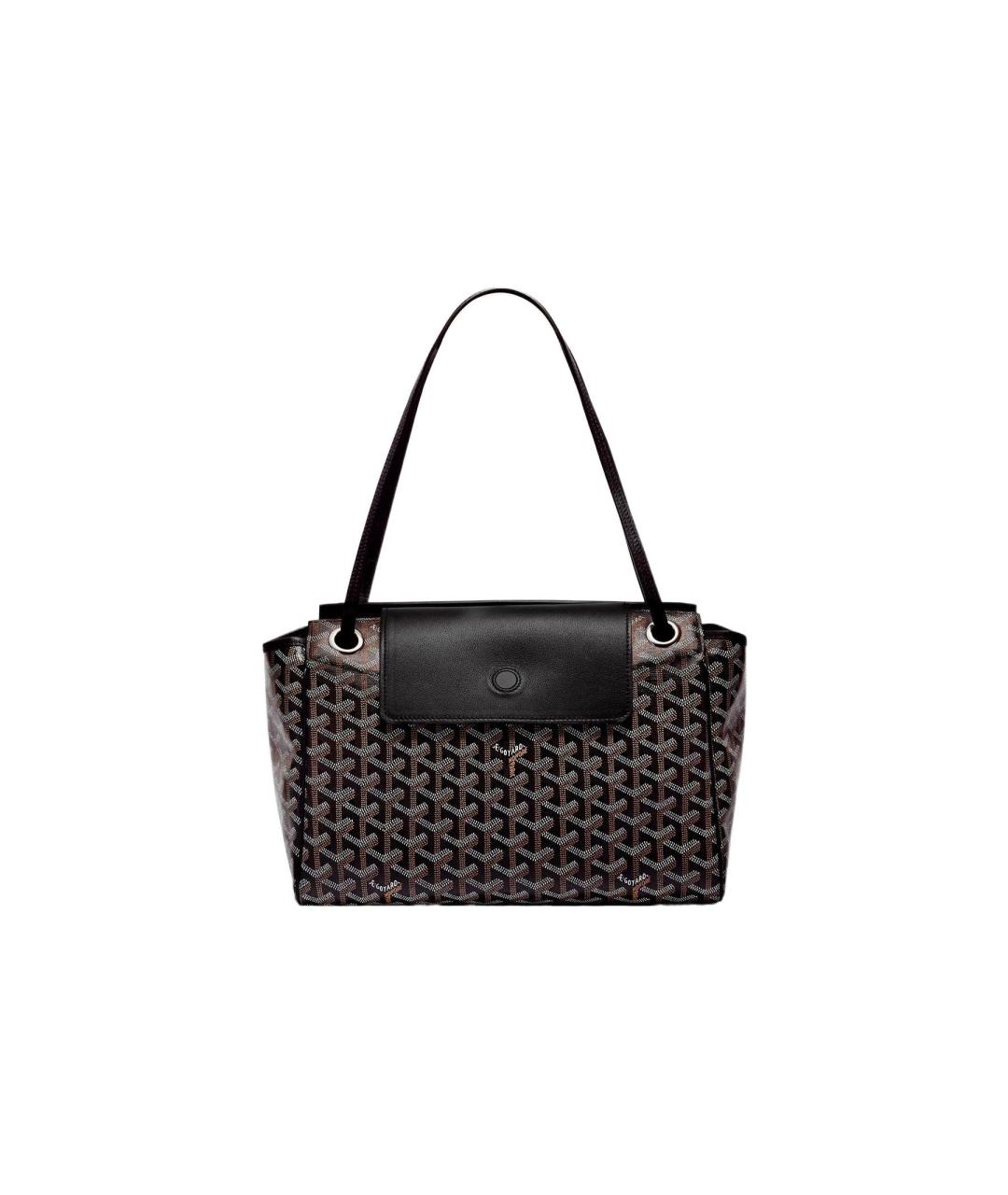 GOYARD Черная бархатная сумка через плечо, фото 2