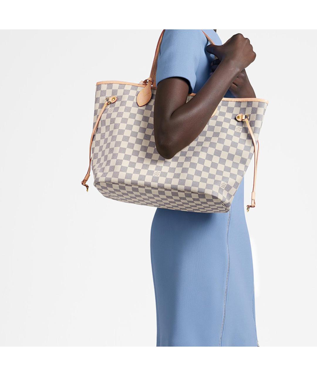 LOUIS VUITTON Бежевая сумка тоут, фото 8
