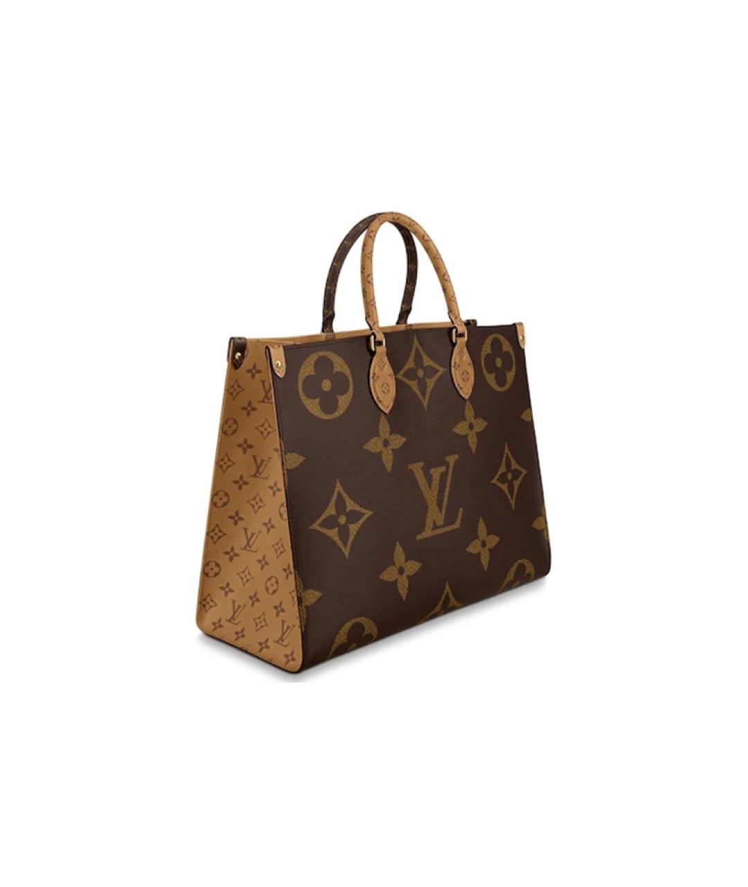 LOUIS VUITTON Коричневая сумка тоут, фото 2