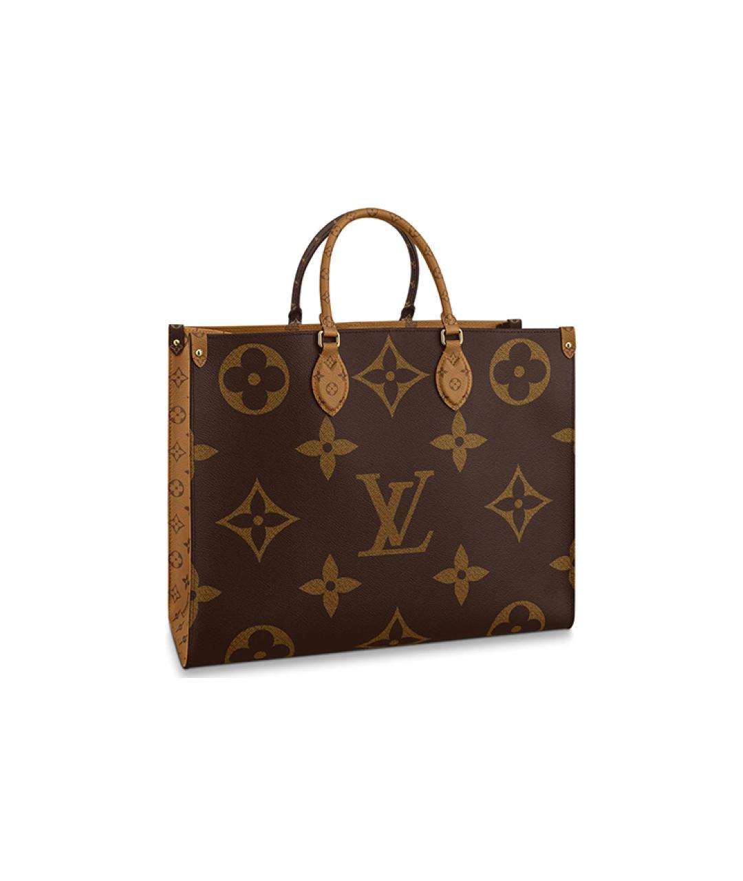 LOUIS VUITTON Коричневая сумка тоут, фото 1