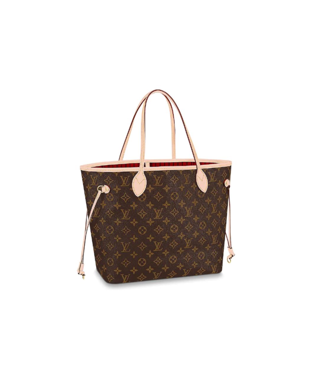 LOUIS VUITTON Коричневая сумка тоут, фото 3
