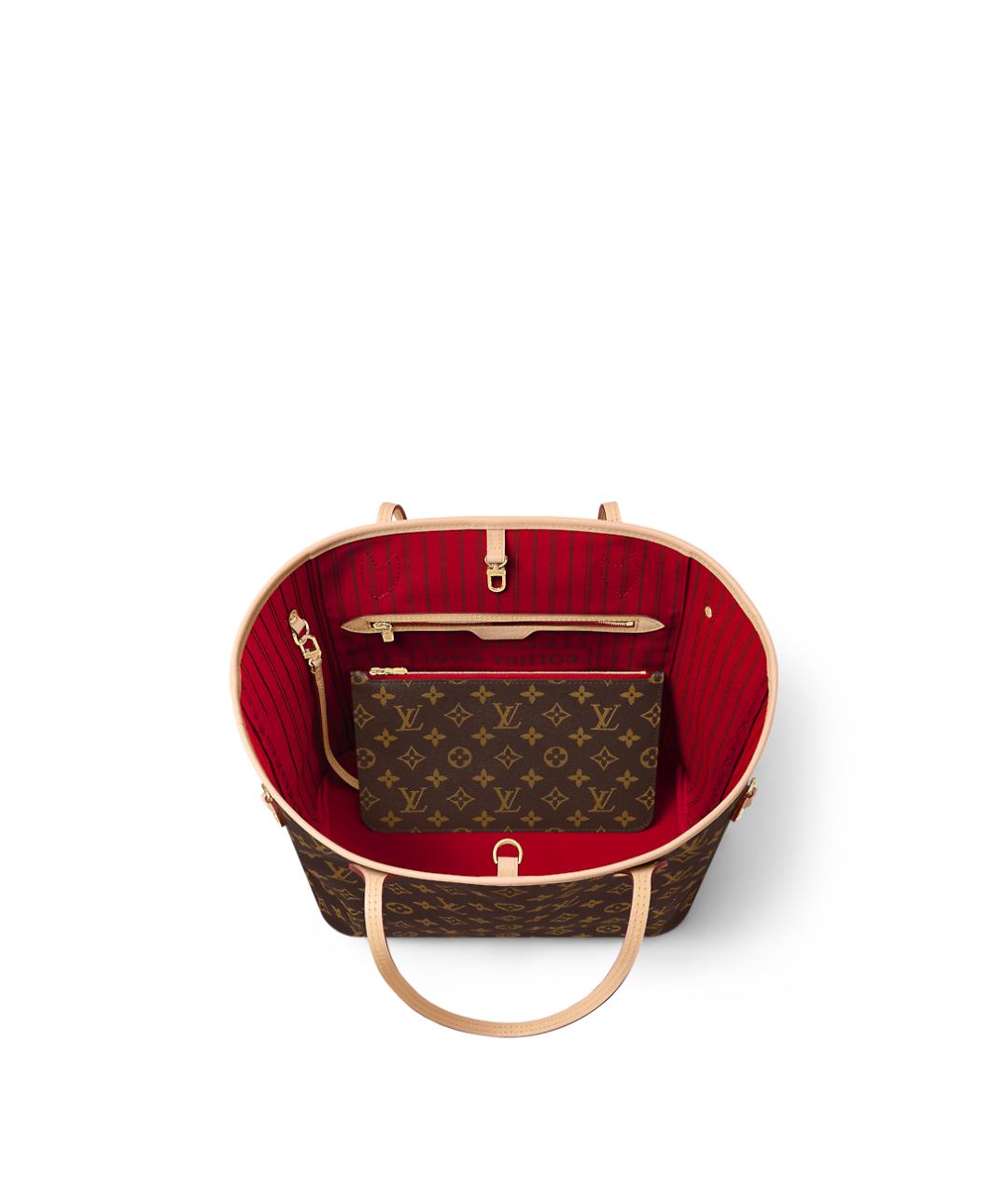 LOUIS VUITTON Коричневая сумка тоут, фото 6