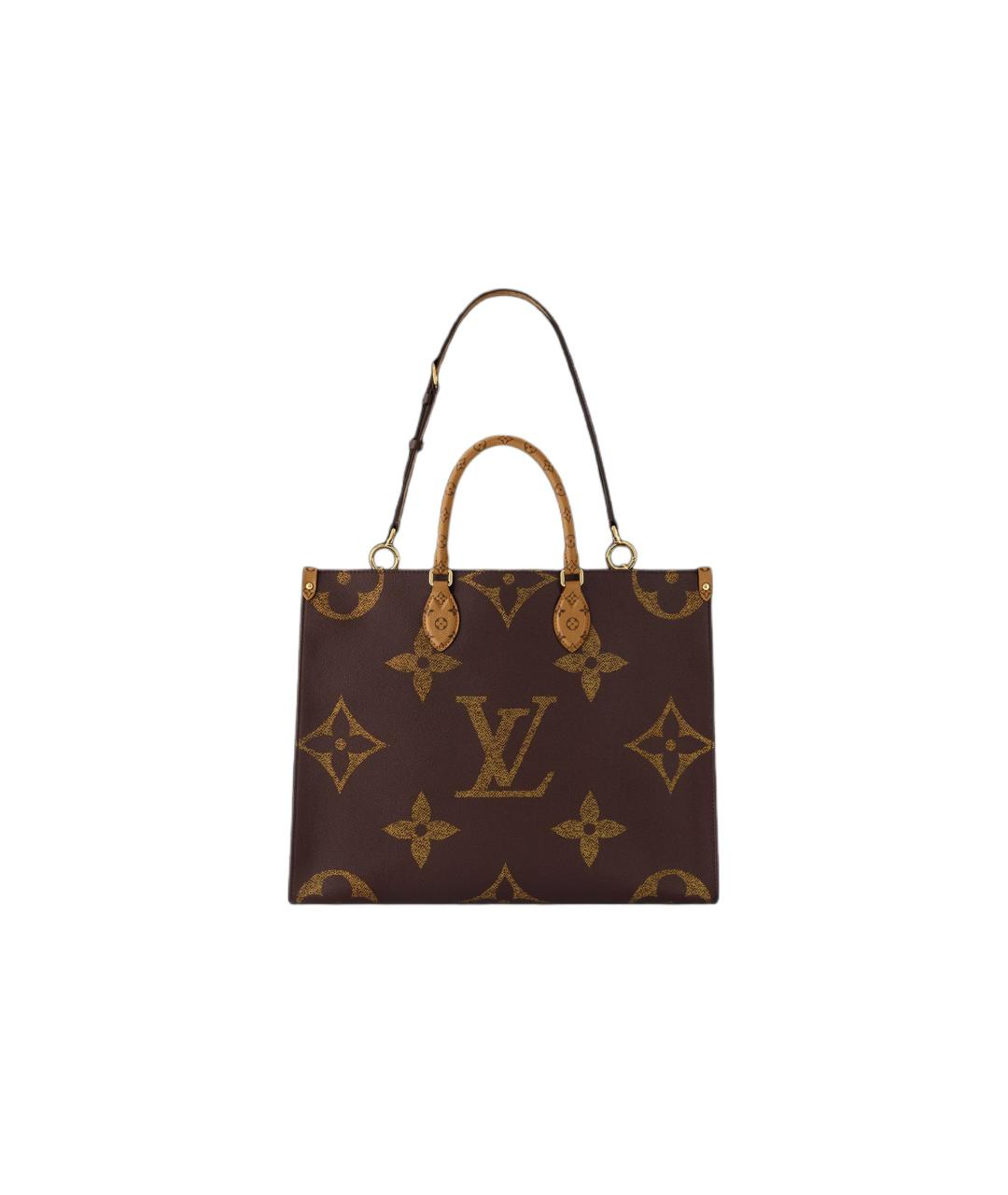 LOUIS VUITTON Коричневая сумка тоут, фото 1